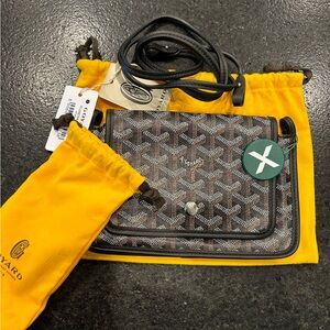 Goyard Plumet Pouch Black New